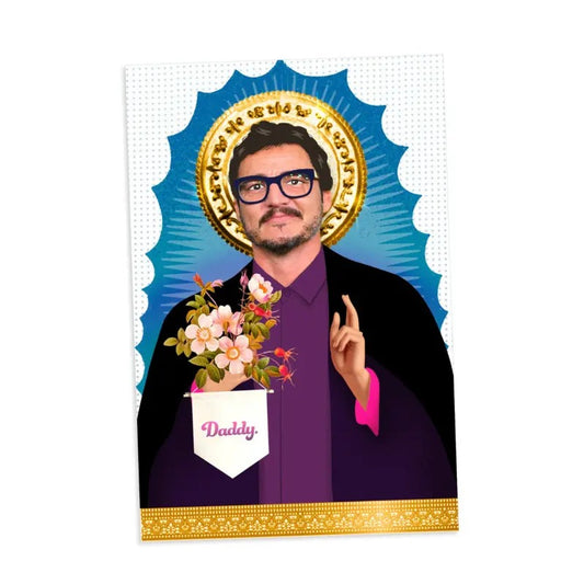 Pedro Pascal Prayer Candle Sticker (candle not included) 4x6 by TheFive15