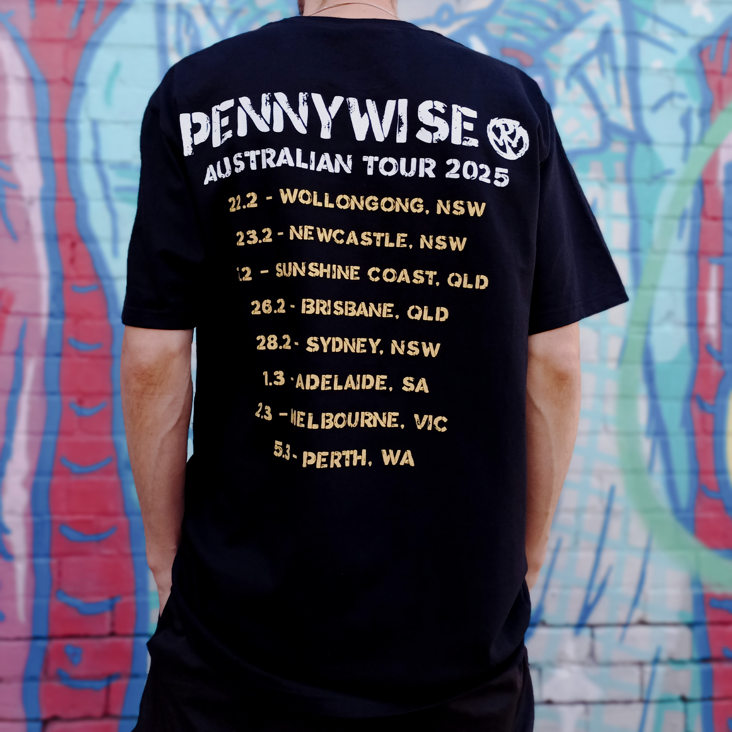 AUS Tour 2025 T-Shirt (Black) Hoodie, Sweatshirt | CoreVibeTees.com (Image 3)