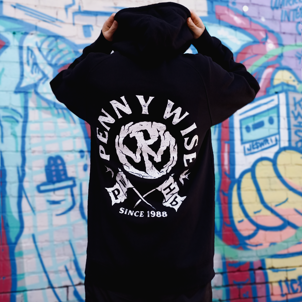 Flag Zip Up Hoodie (Black) T-Shirts, Sweatshirt | CoreVibeTees.com (Image 3)