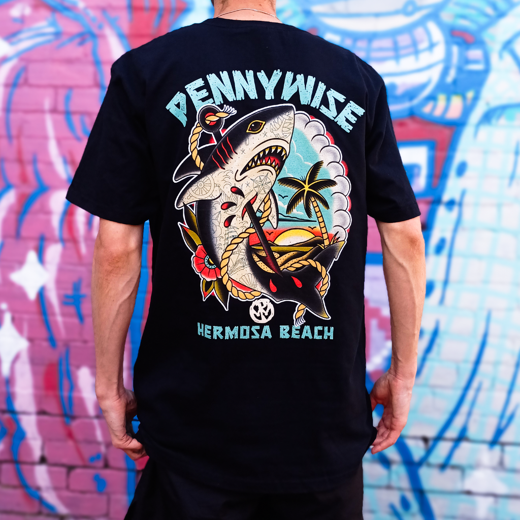 Shark T-Shirt (Black) Hoodie, Sweatshirt | CoreVibeTees.com (Image 3)
