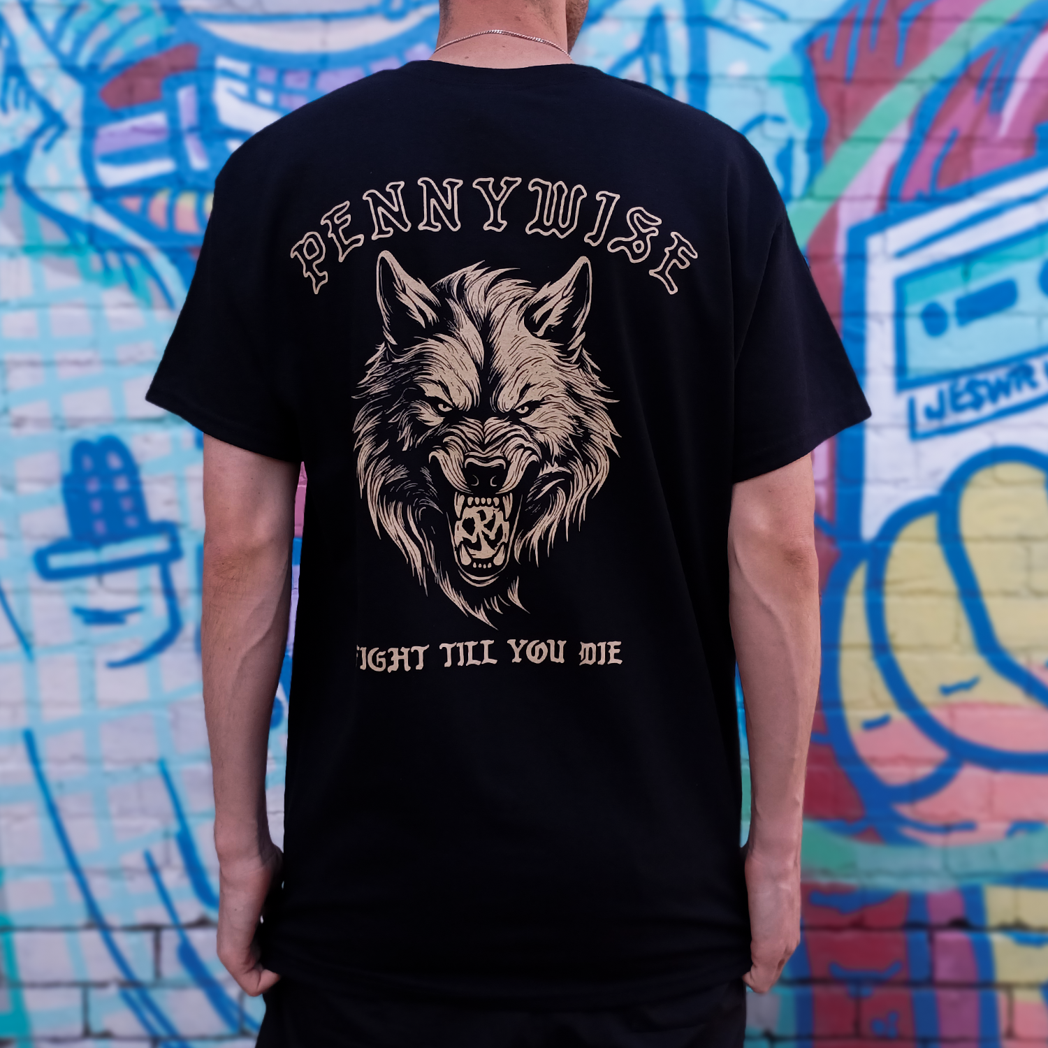 Wolf T-Shirt (Black) Hoodie, Sweatshirt | CoreVibeTees.com (Image 3)