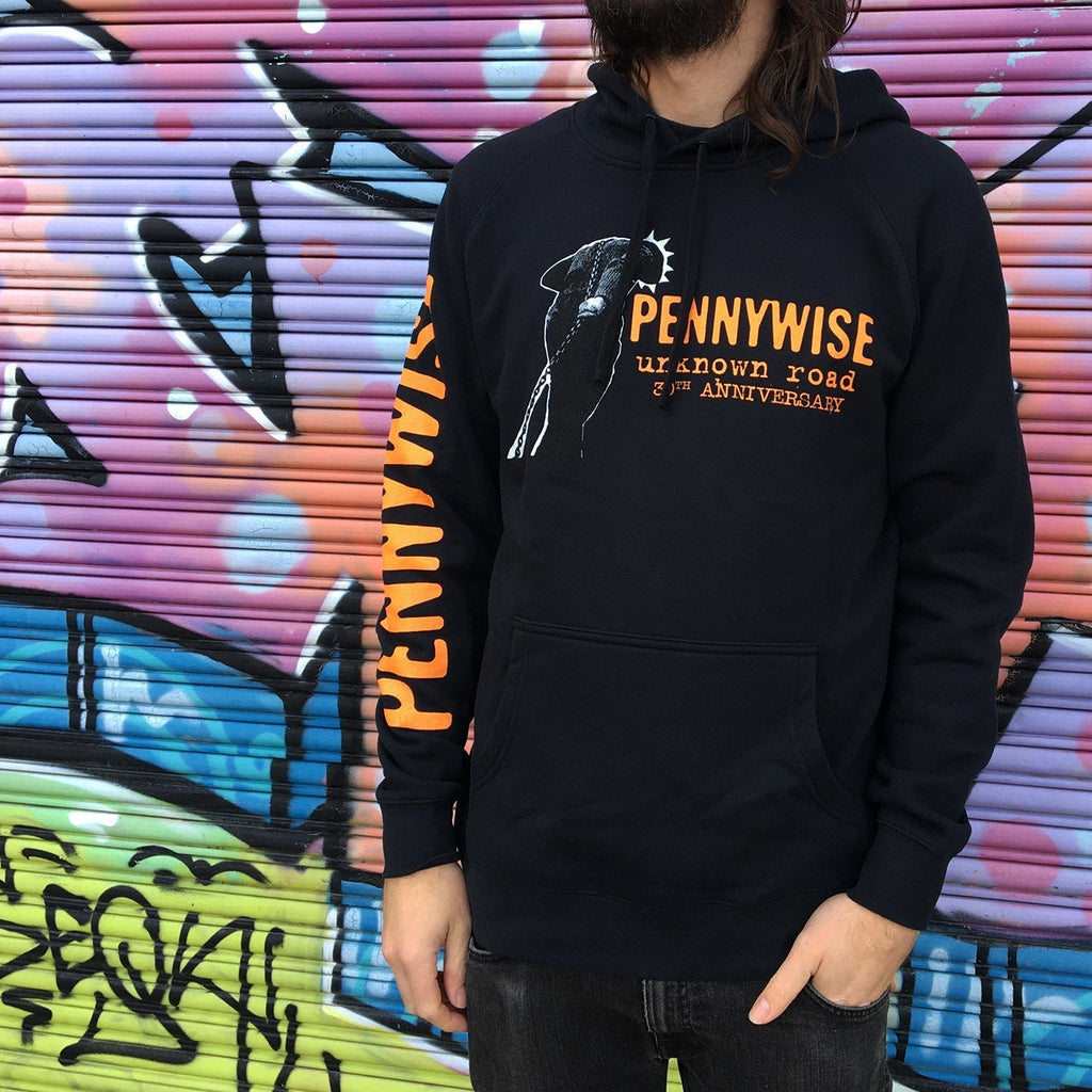 Unknown Road 30th Anniv. Hoodie (Dark Navy) T-Shirts, Sweatshirt | CoreVibeTees.com (Image 3)