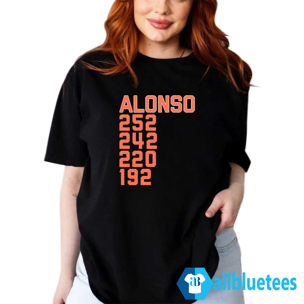 Pete Alonso Home Run Record List Shirt