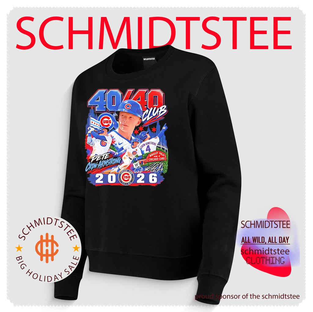 Pete-Crow Armstrong Chicago Cubs baseball 40-40 Club 2026 shirt