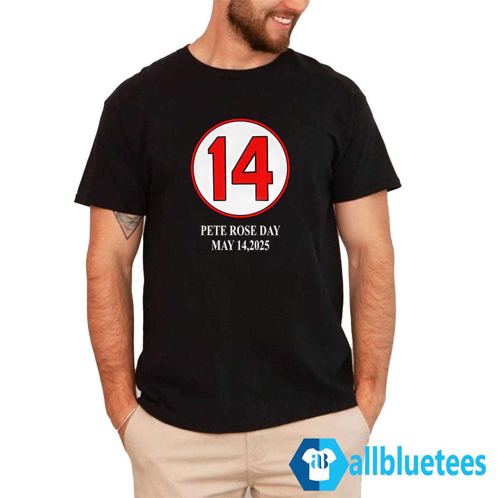 Pete Rose Day May 14 2025 Shirt