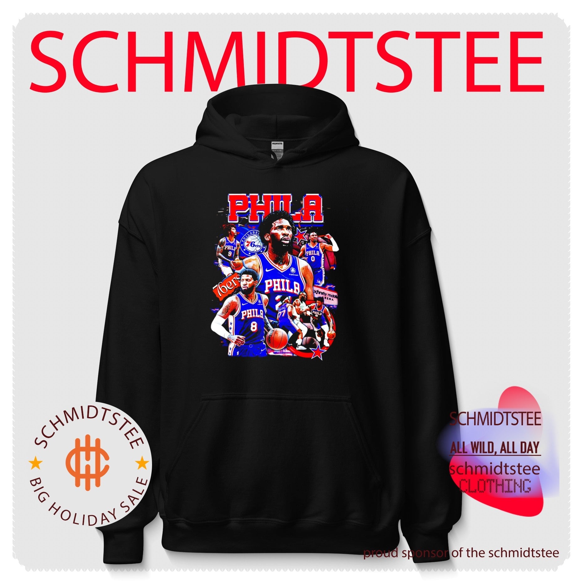 Philadelphia 76ers basketball team graphic shirt