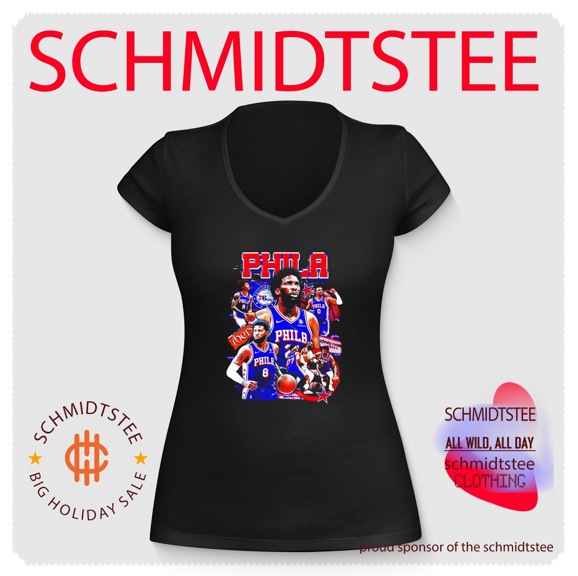 Philadelphia 76ers basketball team graphic shirt