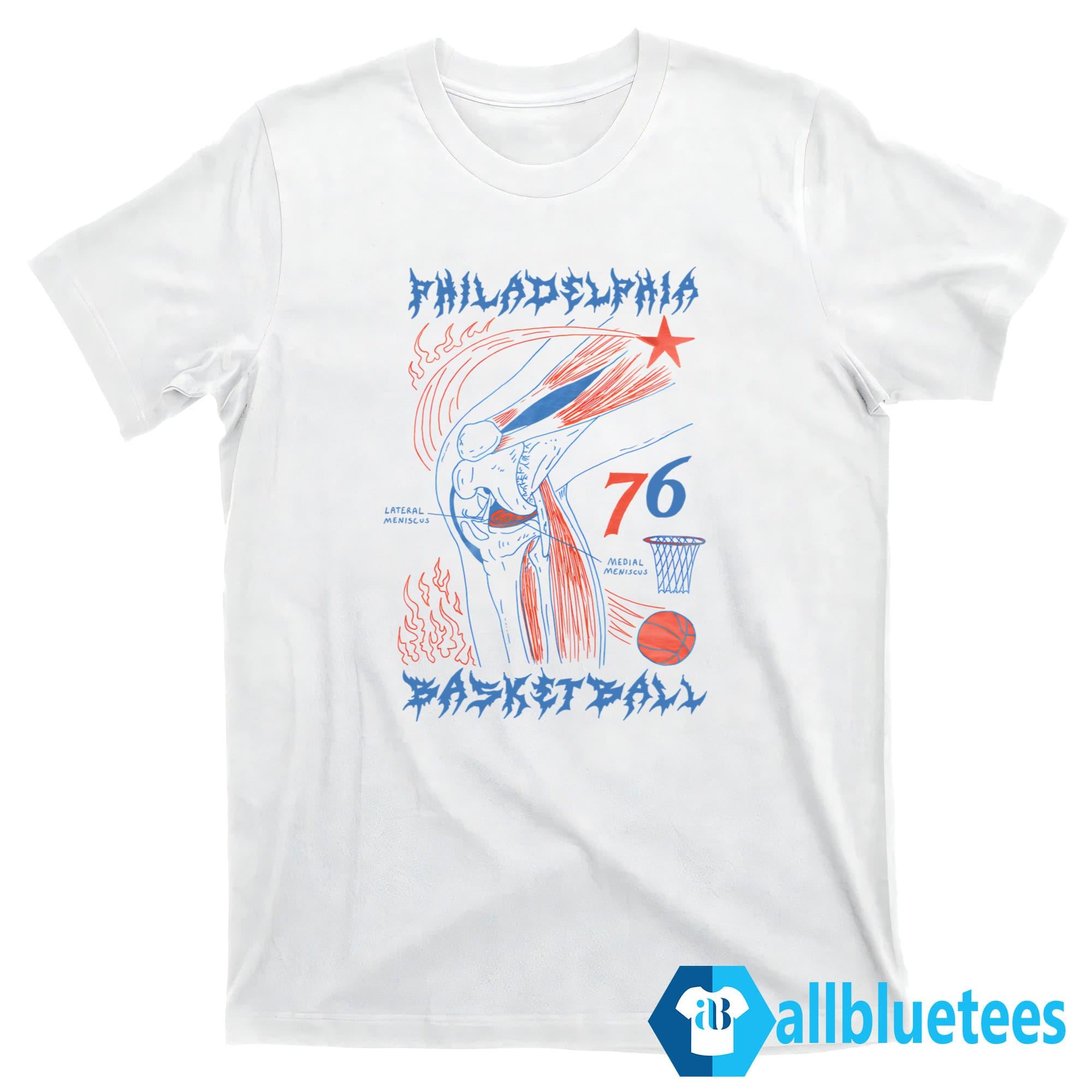 Philadelphia Basketball Knee 76 Shirt