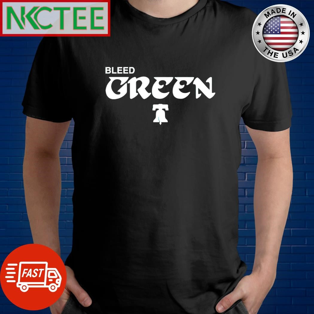 Philadelphia Football Bleed Green bell shirt
