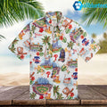 Tropical Skull Hawaiian Shirt