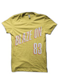 Blaze On Yellow T-Shirt Hoodie, Sweatshirt | CoreVibeTees.com