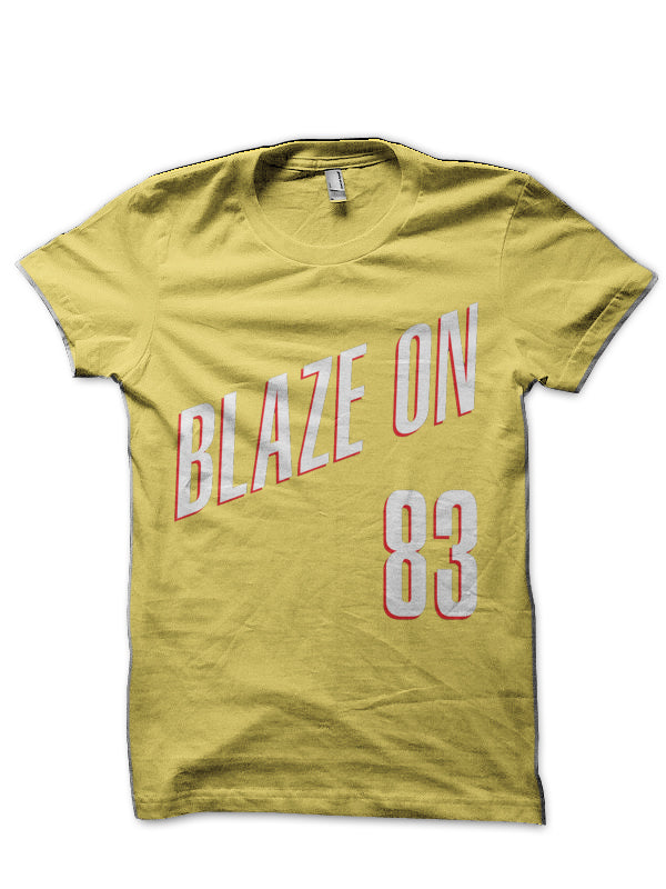 Blaze On Yellow T-Shirt Hoodie, Sweatshirt | CoreVibeTees.com