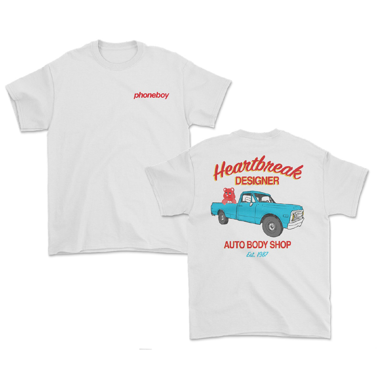 Body Shop T-Shirt (White) Hoodie, Sweatshirt | CoreVibeTees.com