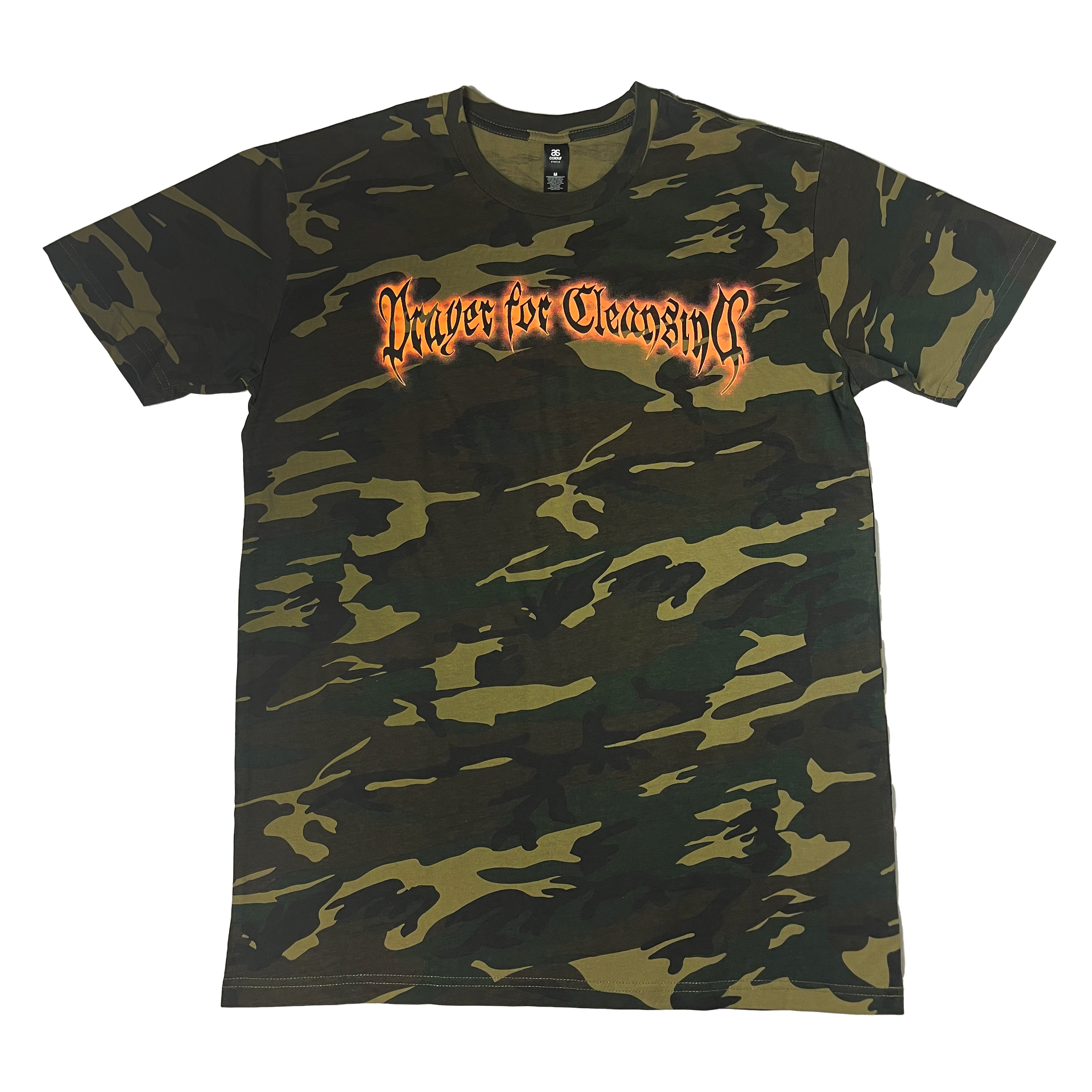Prayer For Cleansing - Camo Logo tee Hoodie, Sweatshirt | CoreVibeTees.com