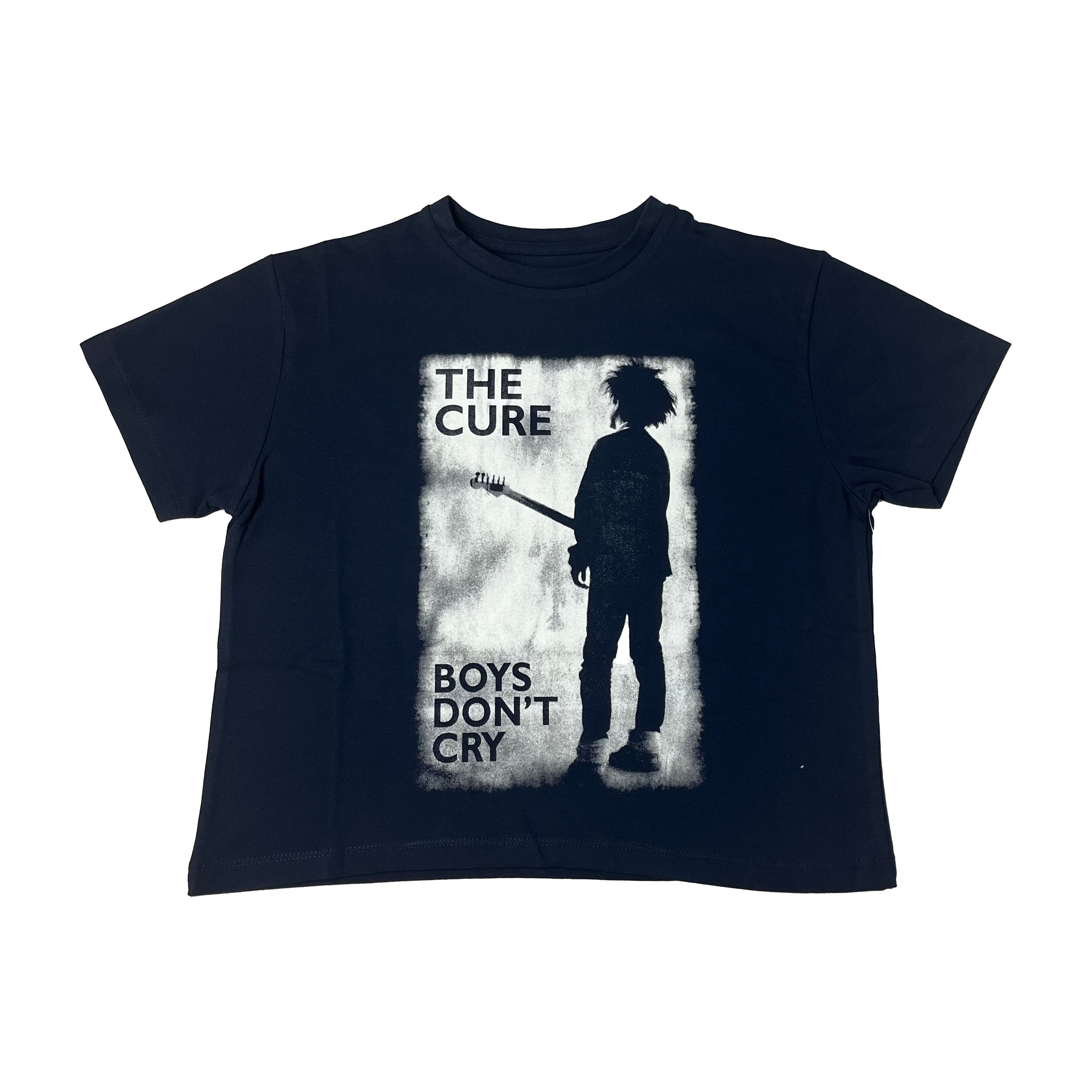 The Cure - Boys Don't Cry ladies crop tee Hoodie, Sweatshirt | CoreVibeTees.com