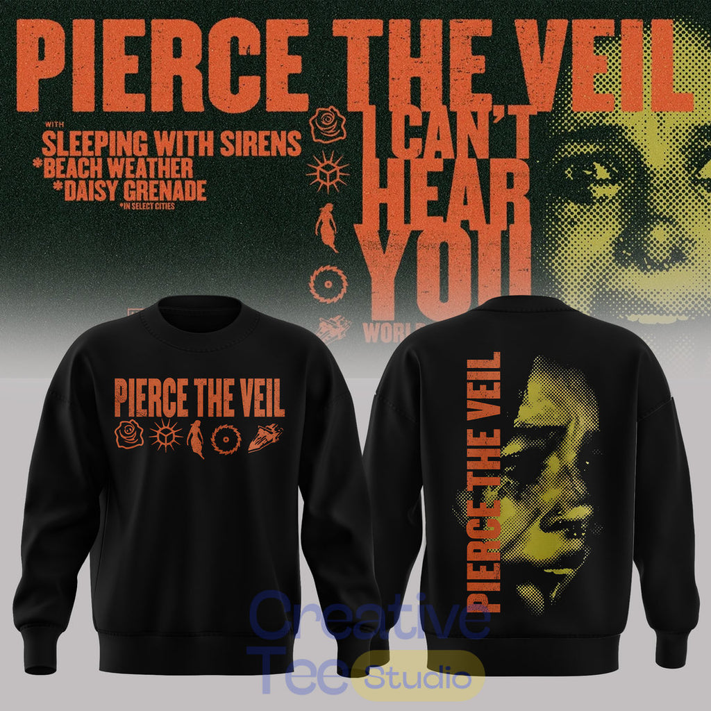 Pierce the Veil – I Can’t Hear You World Tour Australia 2026 Sweatshirt