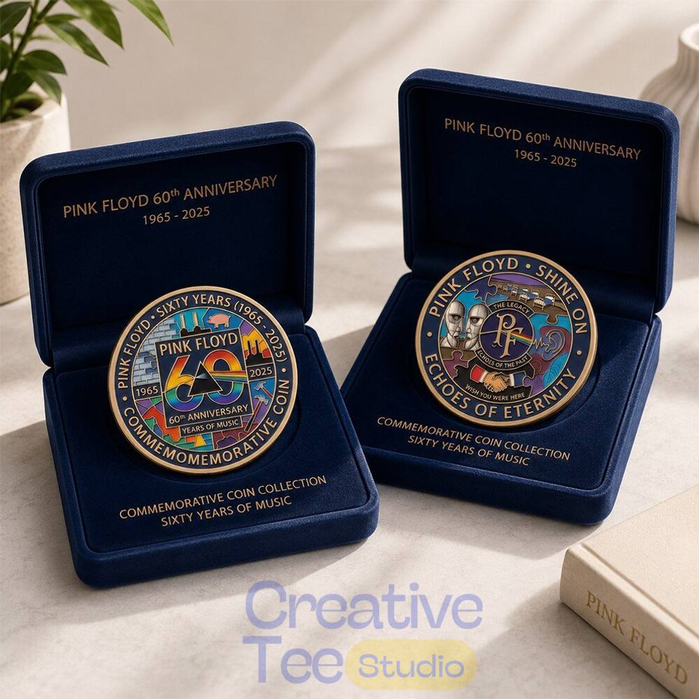 Pink Floyd 60th Anniversary Commemorative Coin