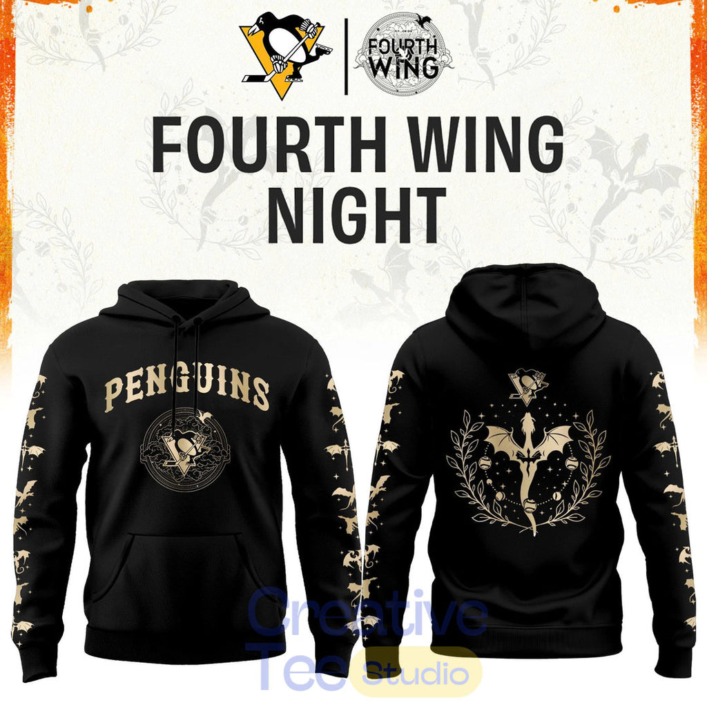 Pittsburgh Penguins Fourth Wings Night Limited Edition Hoodie