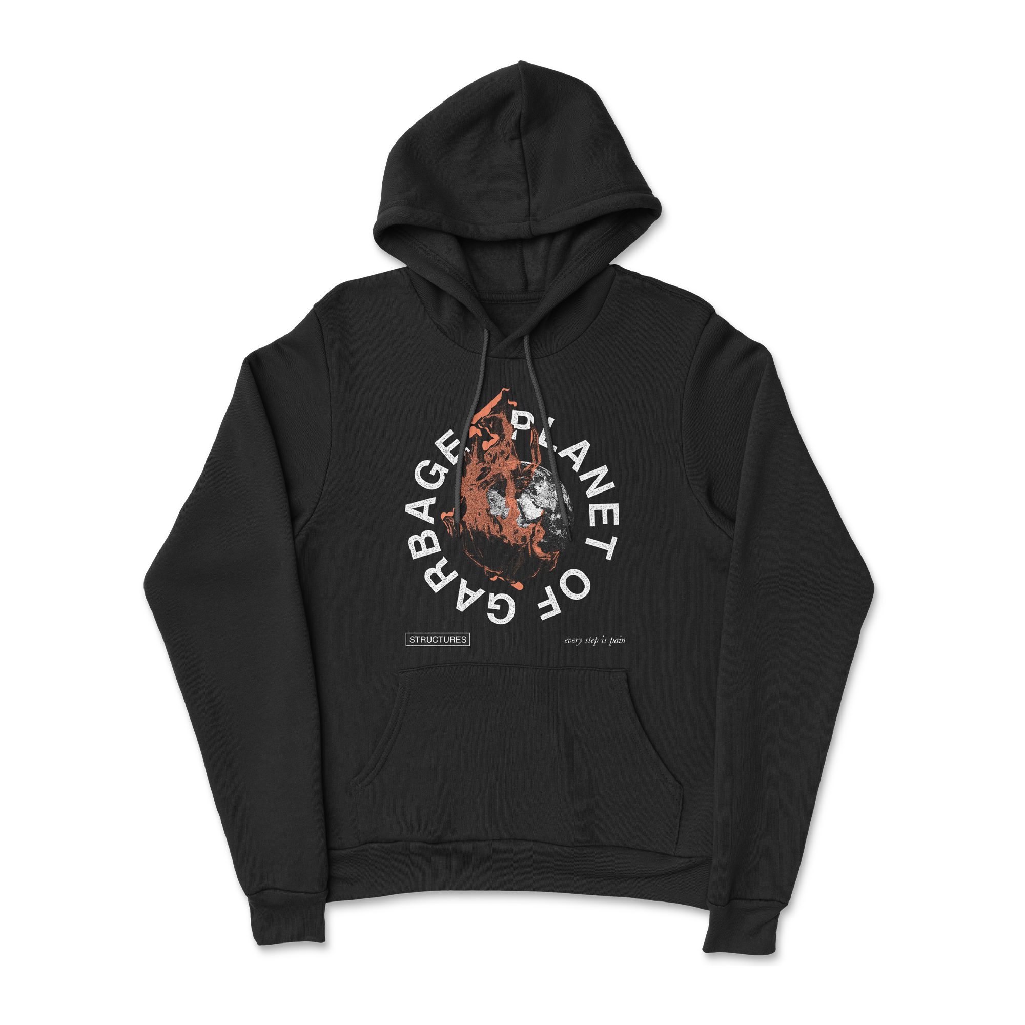 Structures - Planet of Garbage Hoodie T-Shirts, Sweatshirt | CoreVibeTees.com