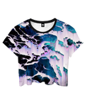 Fractal Land Crop Top