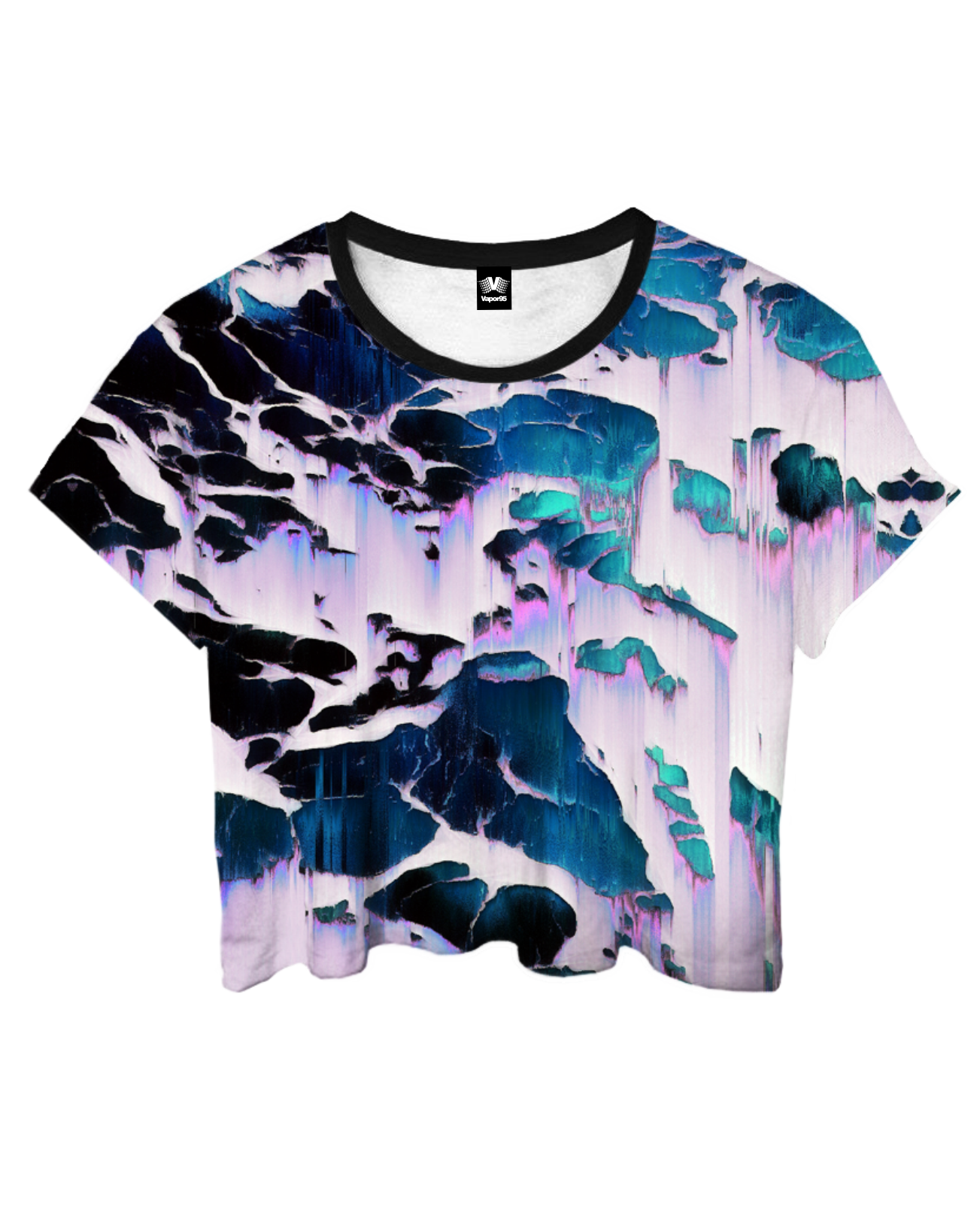 Fractal Land Crop Top