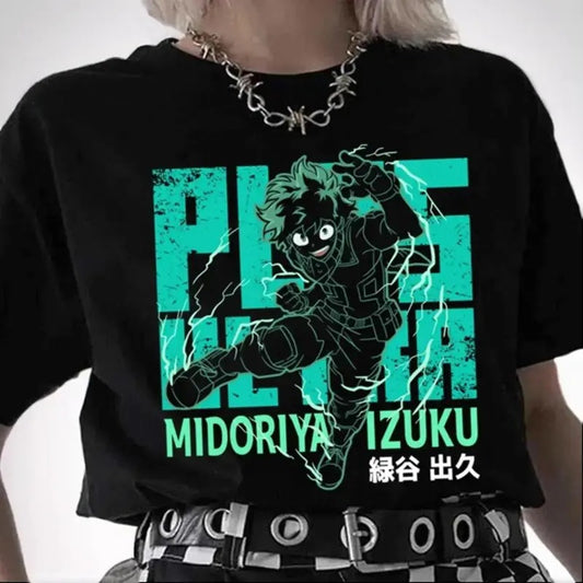 Plus Ultra Deku Izuku t-shirt from My Hero Academia, perfect for anime fans Sweatshirt, Hoodie, Comfort Colors