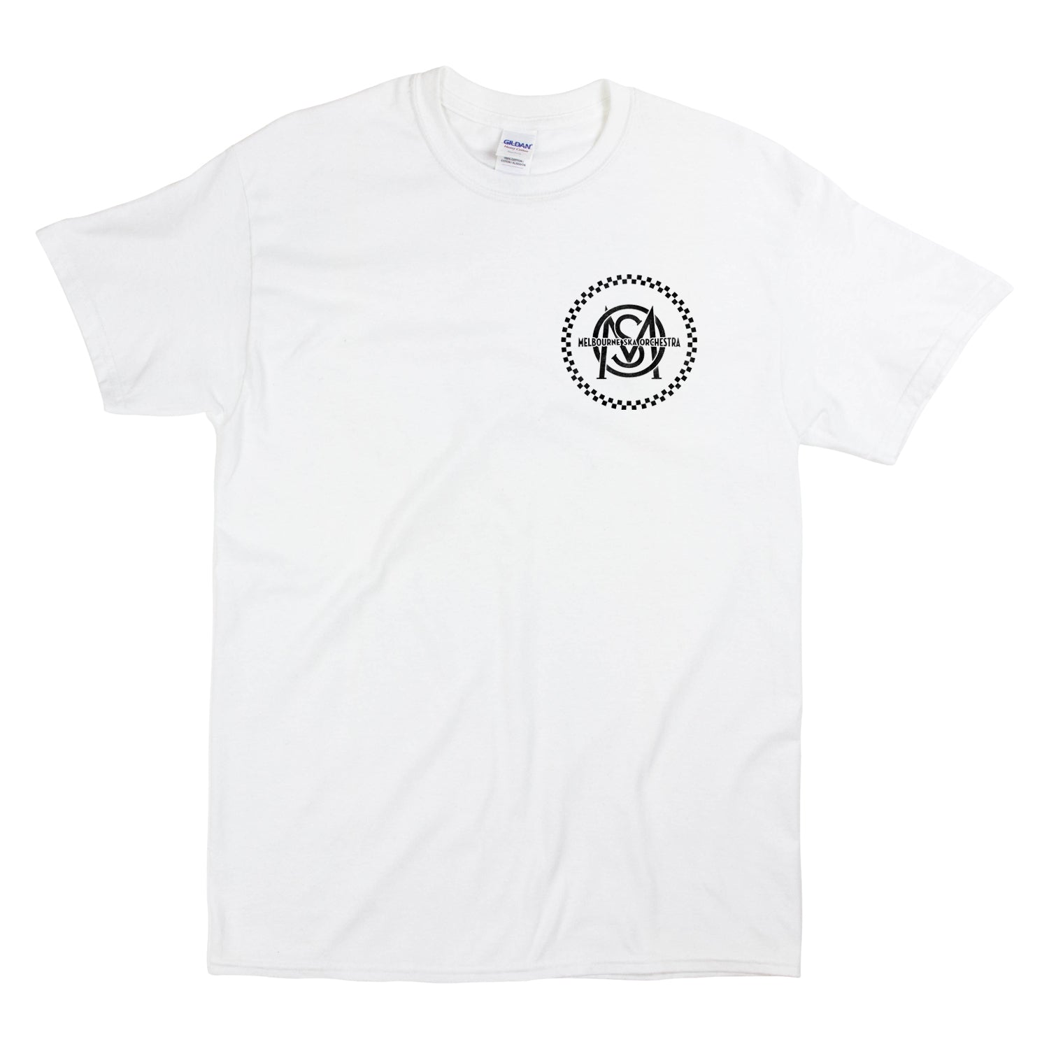 Pocket Print Logo T-shirt (White) Hoodie, Sweatshirt | CoreVibeTees.com