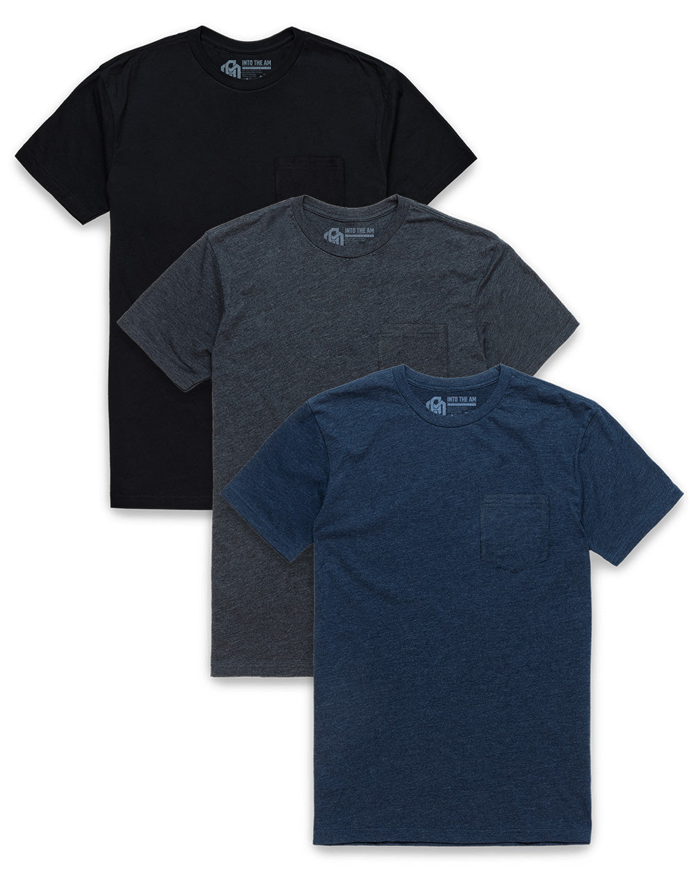 Custom 3 Pack Pocket Tee