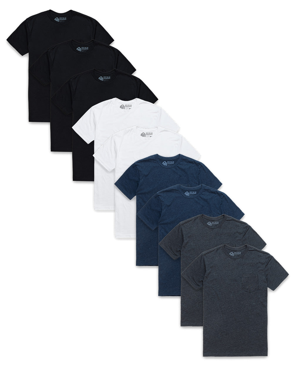 Custom 9 Pack Pocket Tee