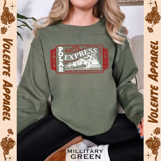 Polar Express Christmas Shirt, Polar Express Ticket Shirt, Train Depot Shirt, North Pole Shirt, Christmas Holiday Shirt, Polar Express  T-shirt, sweater and Hoodie