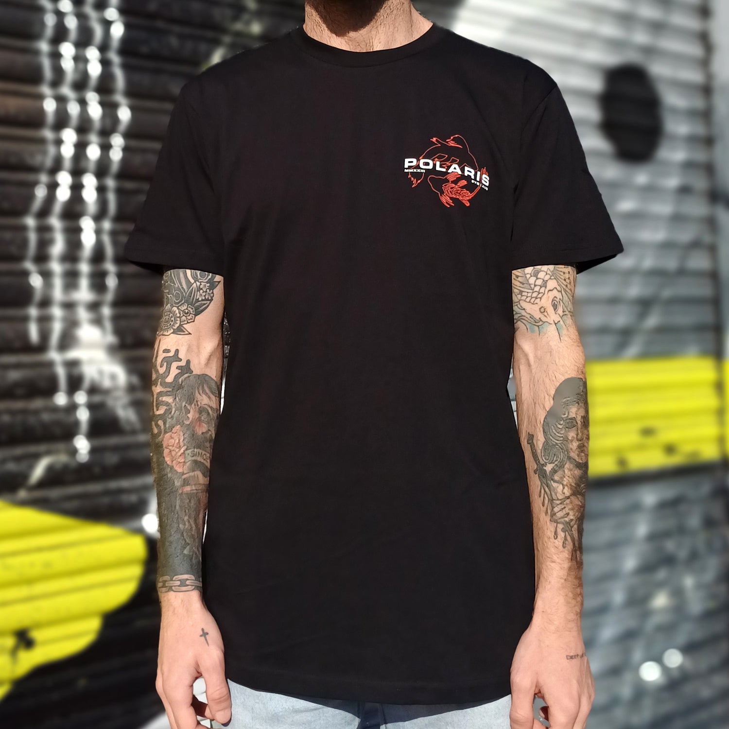 Koi Tee (Black) Hoodie, Sweatshirt | CoreVibeTees.com (Image 2)