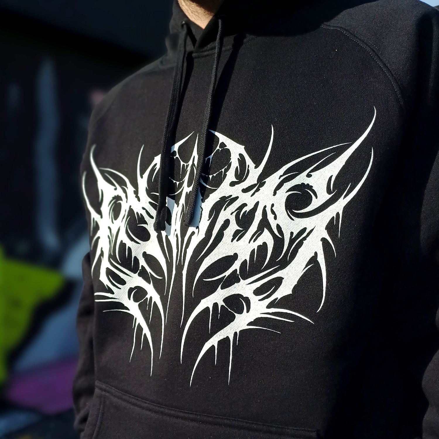Metal Hoodie (Black) Style001 T-Shirts, Sweatshirt | CoreVibeTees.com (Image 2)
