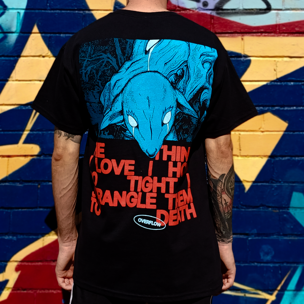 Overflow T-Shirt (Black) Hoodie, Sweatshirt | CoreVibeTees.com (Image 3)