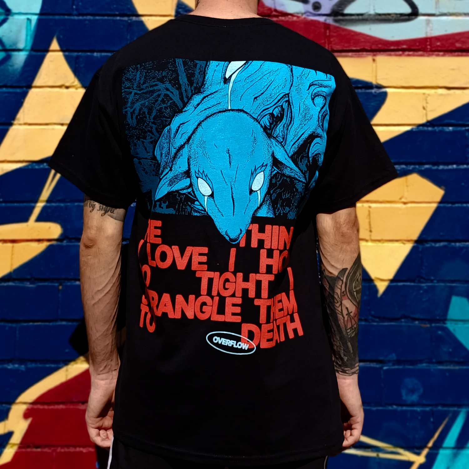 Overflow T-Shirt (Black) Hoodie, Sweatshirt | CoreVibeTees.com (Image 3)