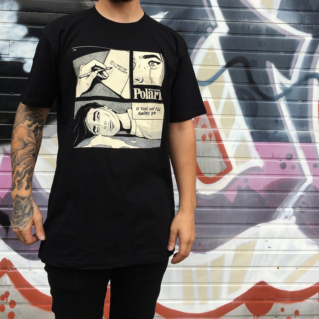 Comic Tee (Black) Hoodie, Sweatshirt | CoreVibeTees.com (Image 2)