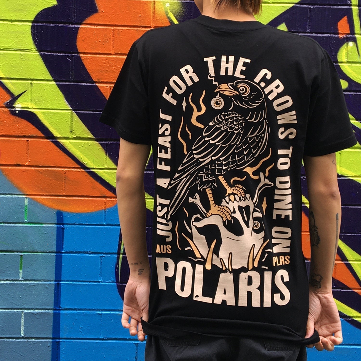 Crows Tee (Black) Hoodie, Sweatshirt | CoreVibeTees.com (Image 3)
