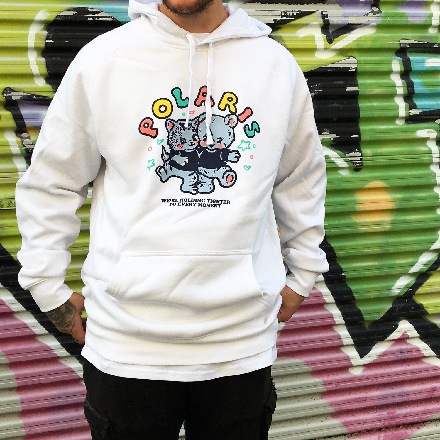 Cute Hoodie (White) T-Shirts, Sweatshirt | CoreVibeTees.com (Image 2)