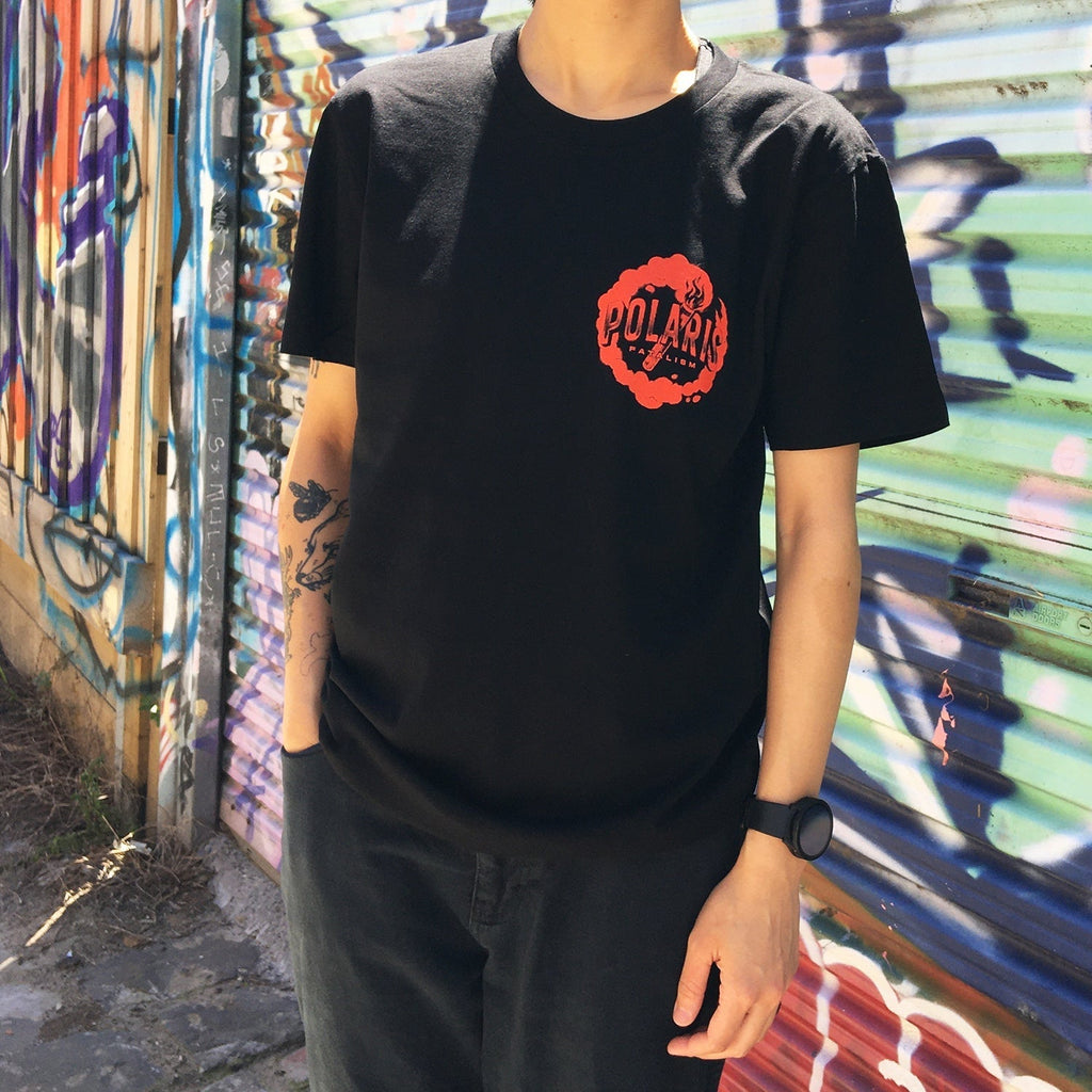 Flare T-Shirt (Black) Hoodie, Sweatshirt | CoreVibeTees.com (Image 2)