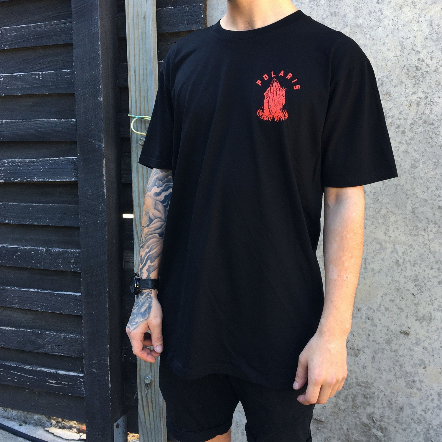 Pray For Rain Tee (Black) Hoodie, Sweatshirt | CoreVibeTees.com (Image 4)