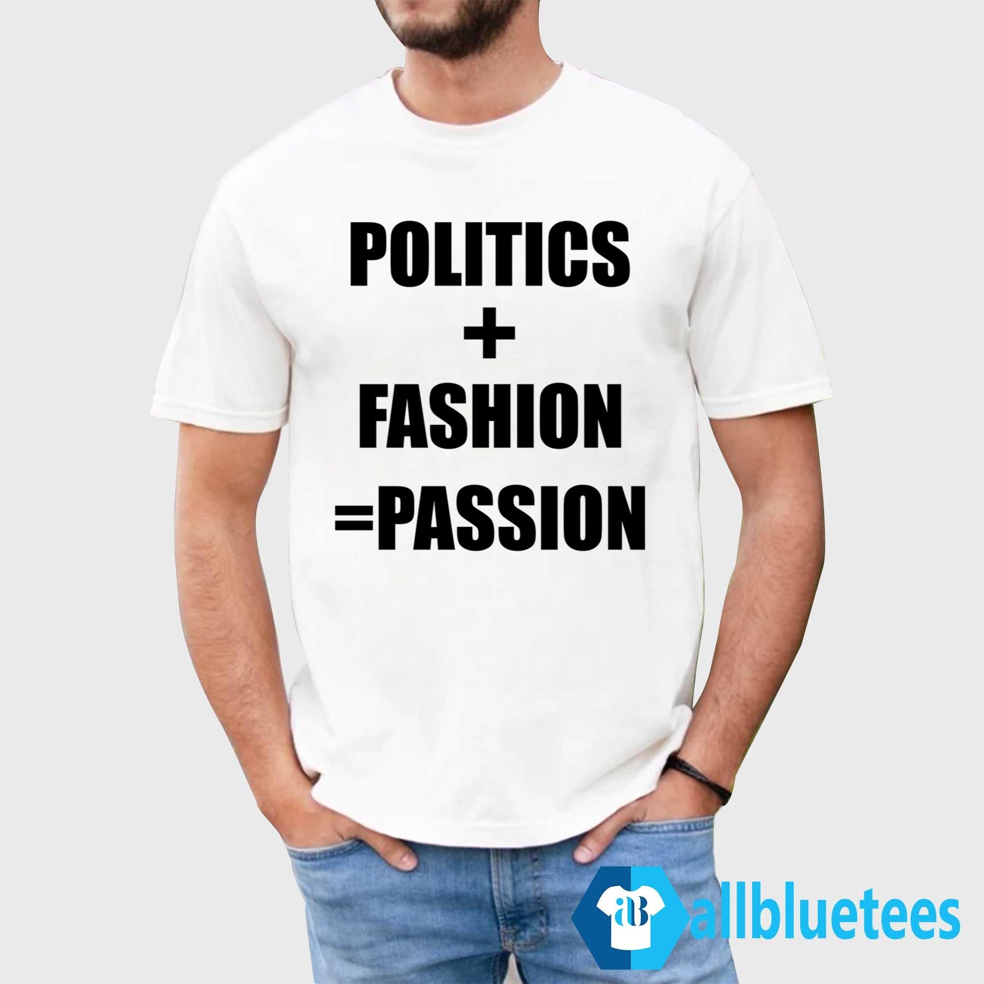 Politics + Fashion = Passion Shirt