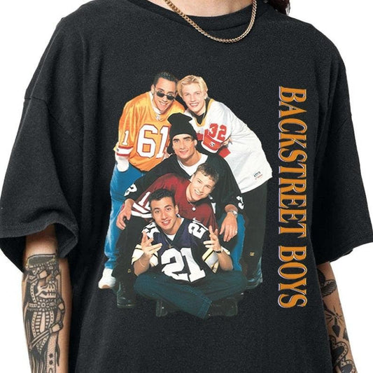 Pop Music Bring Memory Back, BSB Boy Band T Shirt, 90s Teen Pop, Unisex Short Sleeve Tee Shirt, Casual Clothing
