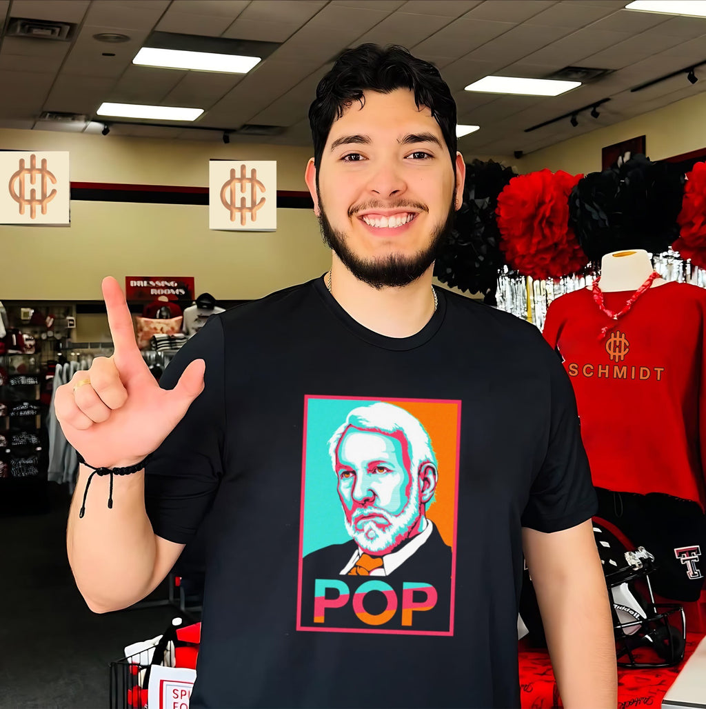 Pop Spurs Fiesta Popovich Parody Poster shirt