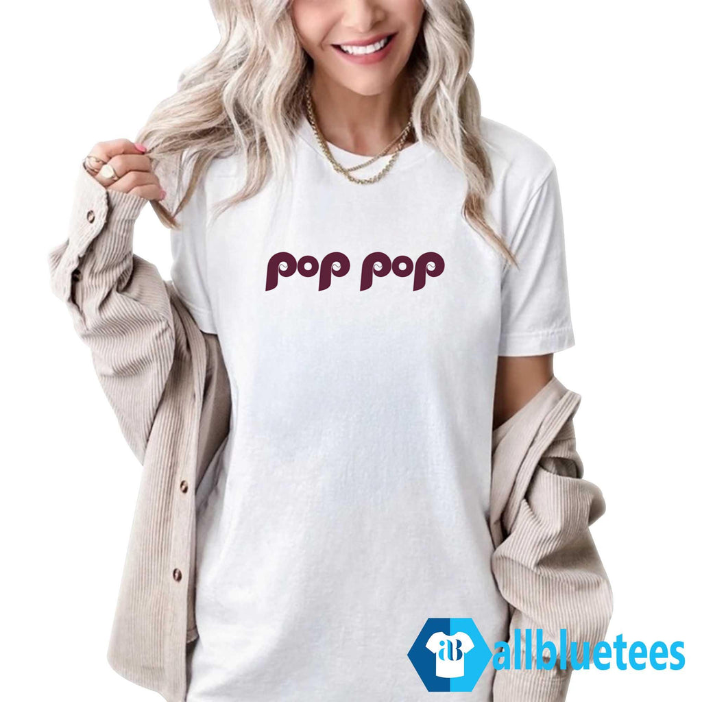 Pop Pop Phillies Shirt