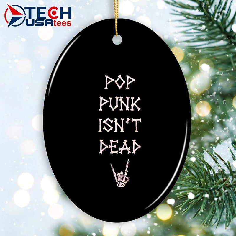 Pop punk isn’t dead skeleton hand shirt