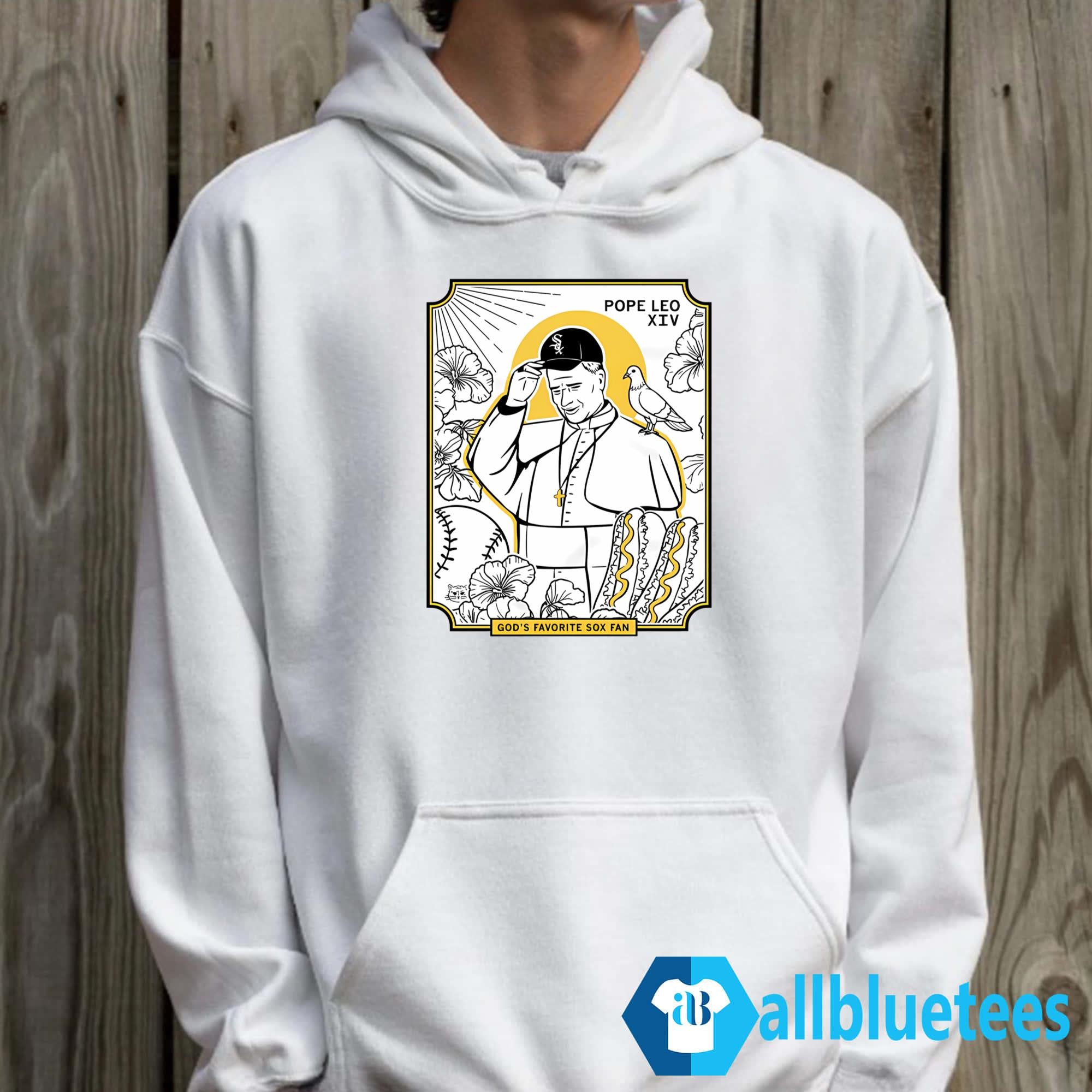 Pope Leo XIV God’s Favorite Sox Fan Shirt