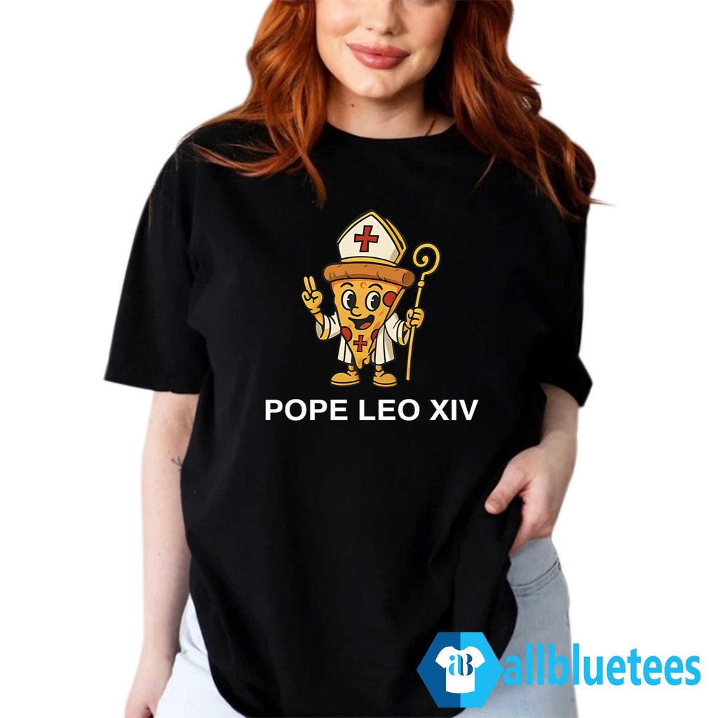 Pope Leo XIV Pizza Shirt