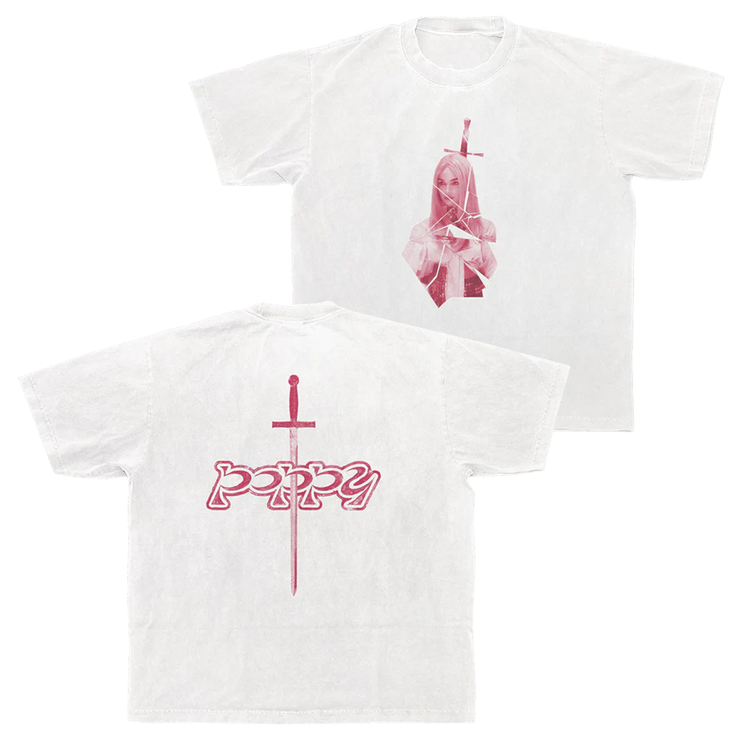 Blade T-Shirt (White) Hoodie, Sweatshirt | CoreVibeTees.com (Image 1)