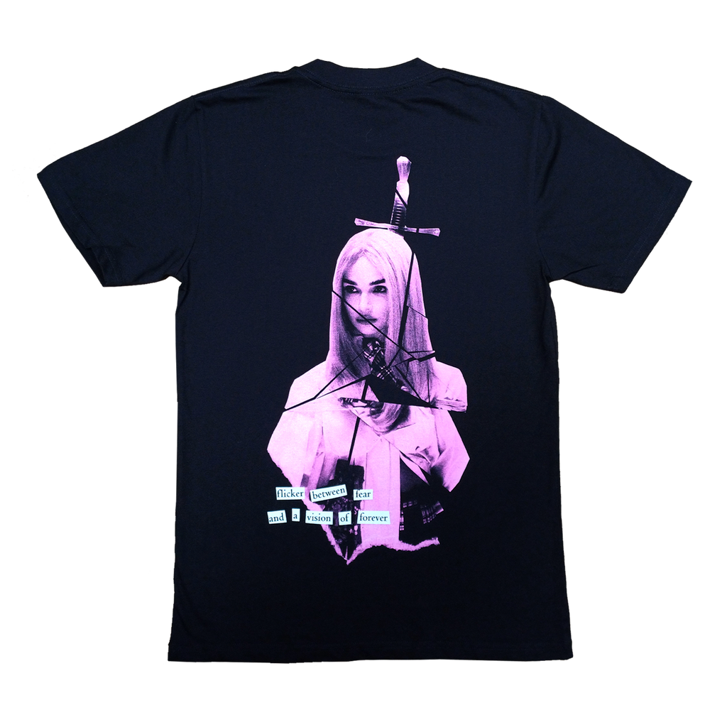 Flicker T-Shirt (Black) Hoodie, Sweatshirt | CoreVibeTees.com (Image 3)