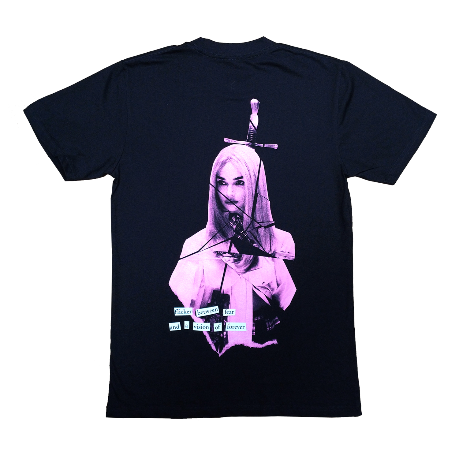Flicker T-Shirt (Black) Hoodie, Sweatshirt | CoreVibeTees.com (Image 3)