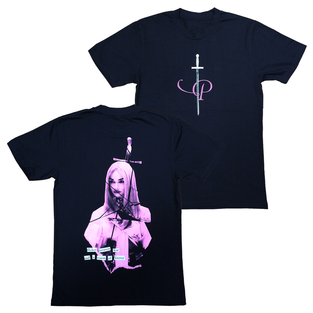 Flicker T-Shirt (Black) Hoodie, Sweatshirt | CoreVibeTees.com (Image 1)